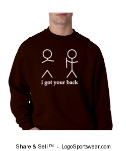 Champion Adult Powerblend Crewneck Sweatshirt Design Zoom