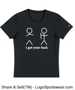 Badger Ladies B-Core T-Shirt Design Zoom